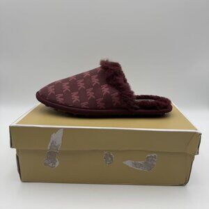 Michael Kors Ada Slipper Oxblood Faux Fur Women’s 8M 40F5ADFA1Y